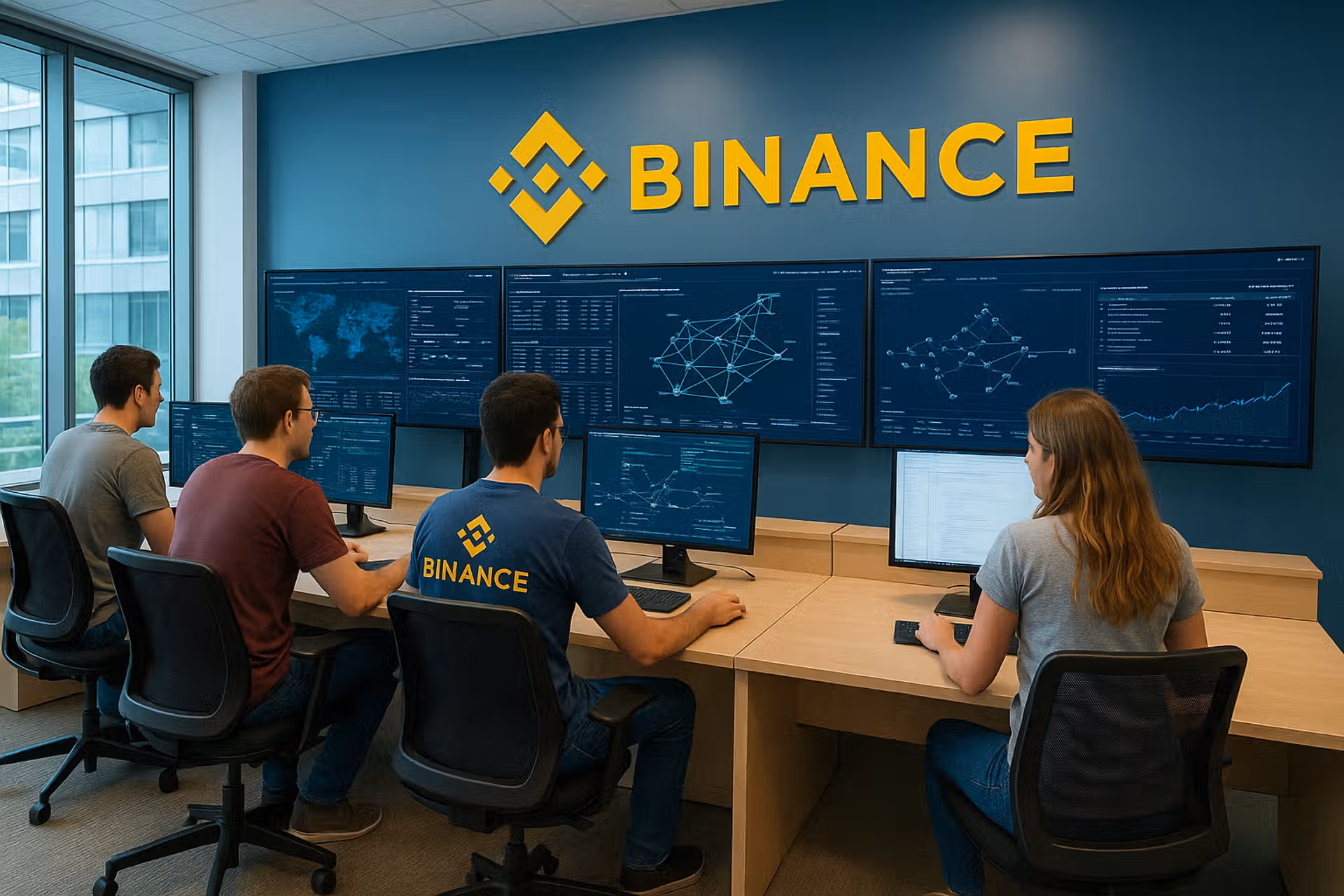 binance illicit activity record low crypto monitoring
