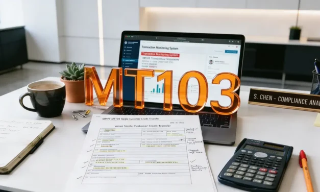 MT103 Fields Explained for AML Monitoring and Risk Detection
