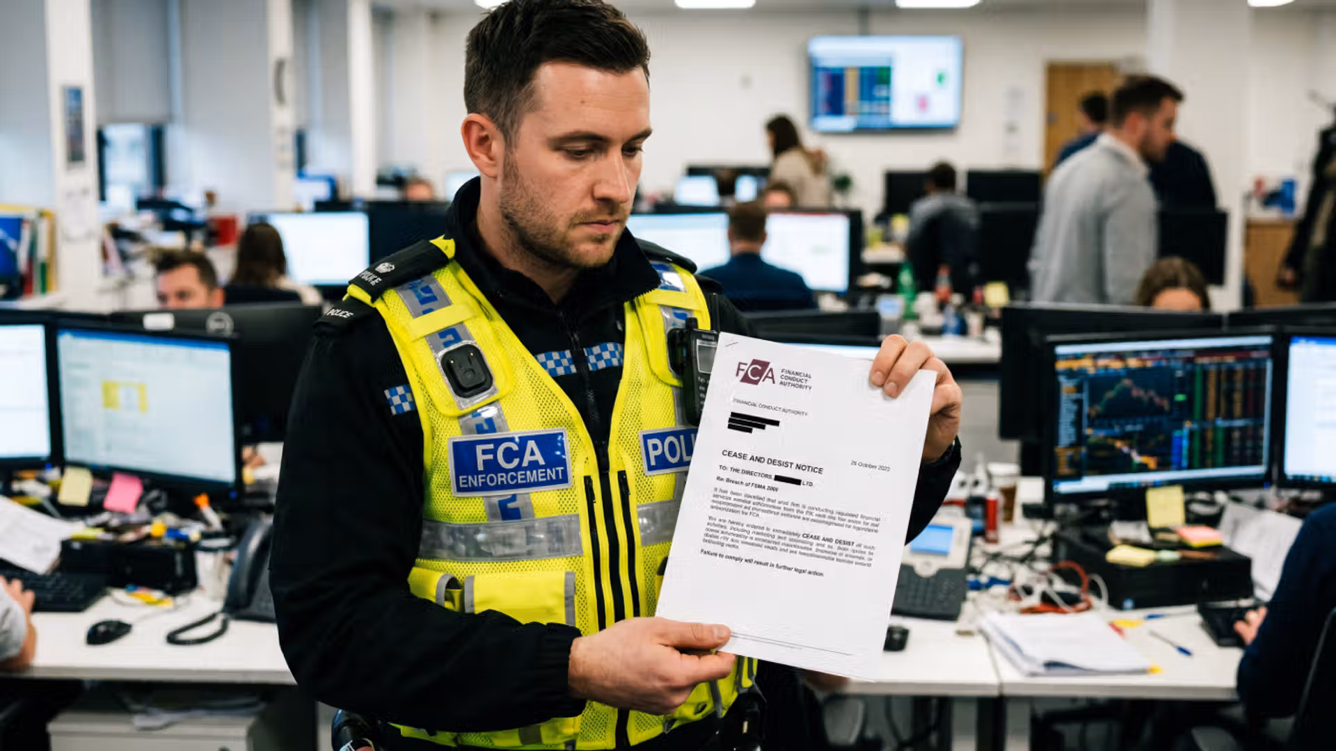 FCA targets illegal crypto traders in massive London AML operation